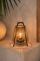 ibiza solar lamp, solar hanglamp tuin, boho buitenlamp, jute solar lamp, solar verlichting tuin, ibiza tuinlamp, buitenlamp zonne energie